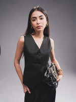 Load image into Gallery viewer, Black Waistcoat